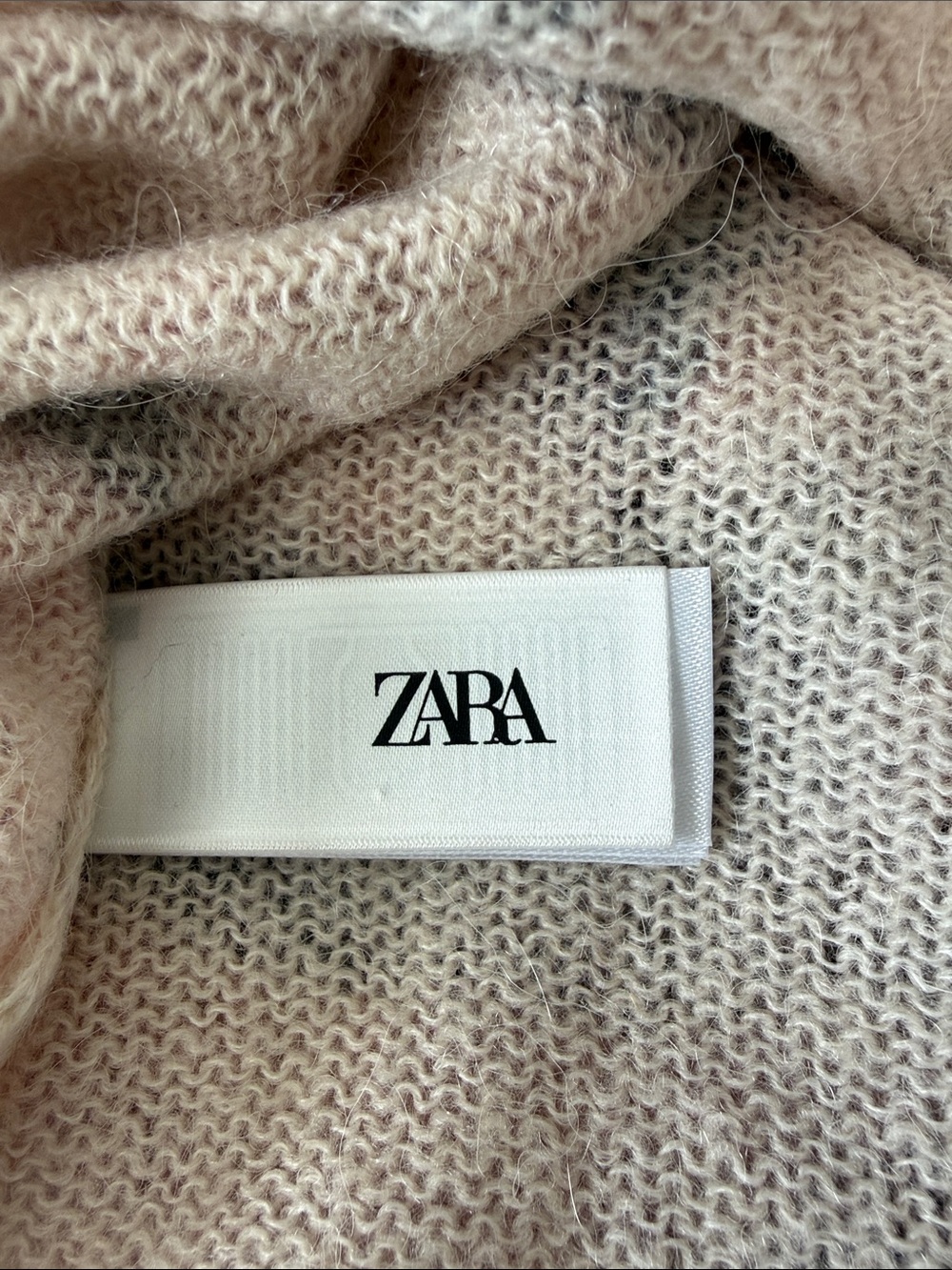 Zara Pink and Gray Tie-Dye Knit Camisole - Picture 7 of 7